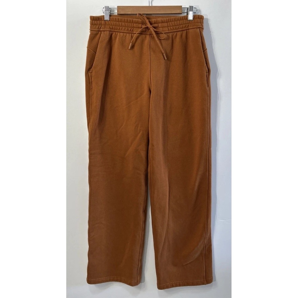 Women's lululemon Loungeful Straight Leg Pants Sweatpants Sz 10 32" Ins LW5EK3S
